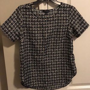 Black & White Blouse